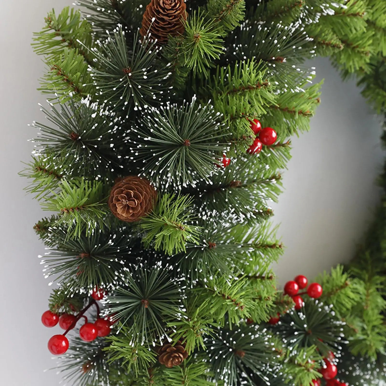 Artificial Wreath Christmas Garland Wall Hanging Decoration-2