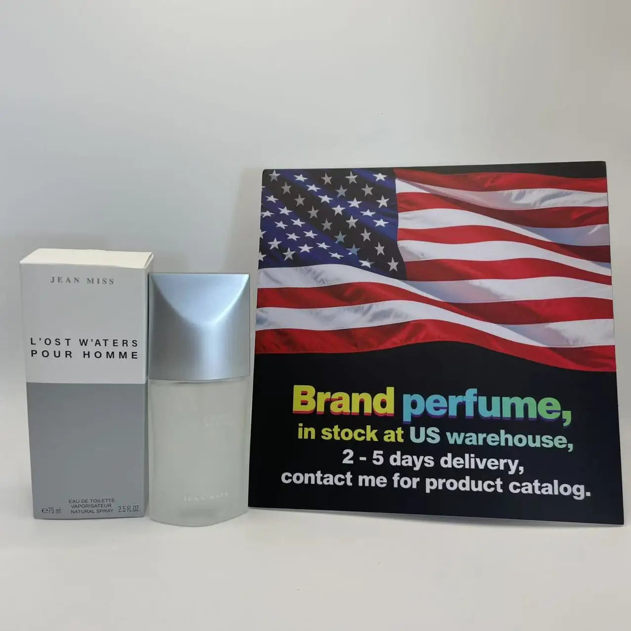 USA Stock Original 100ml Men's Cologne Body Spray Perfume Black Parfum Gift Brand