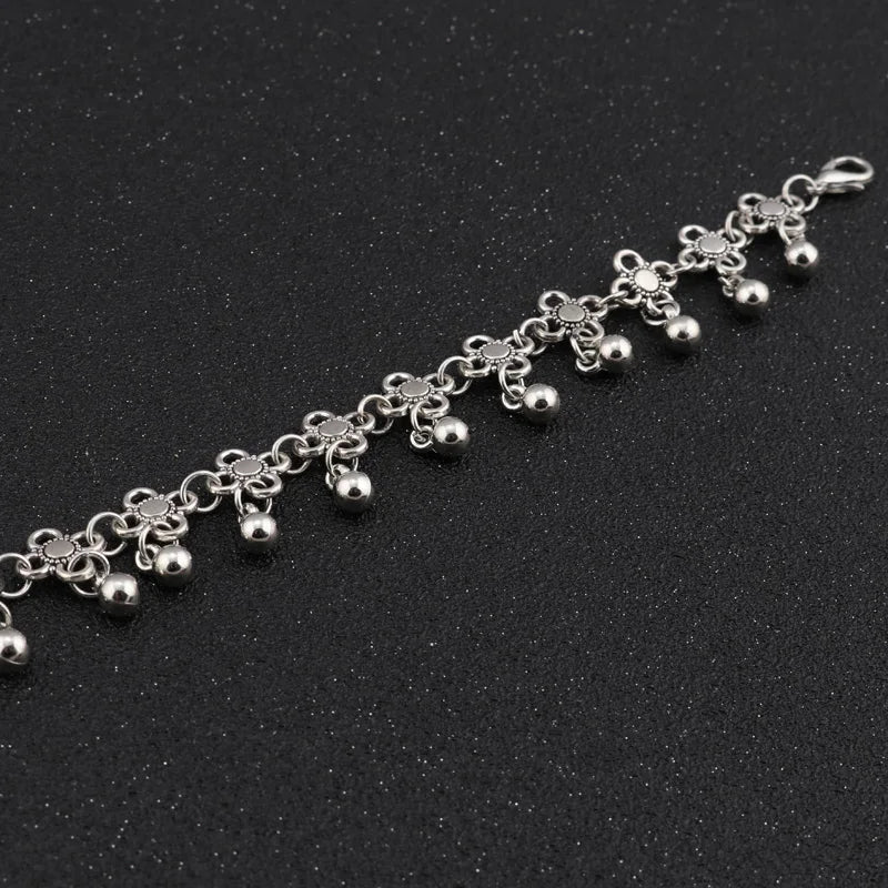 Tenande Vintage Clavicle Chain Necklaces Flowers Tassel Necklaces for Women Bohemian Jewelry Gifts