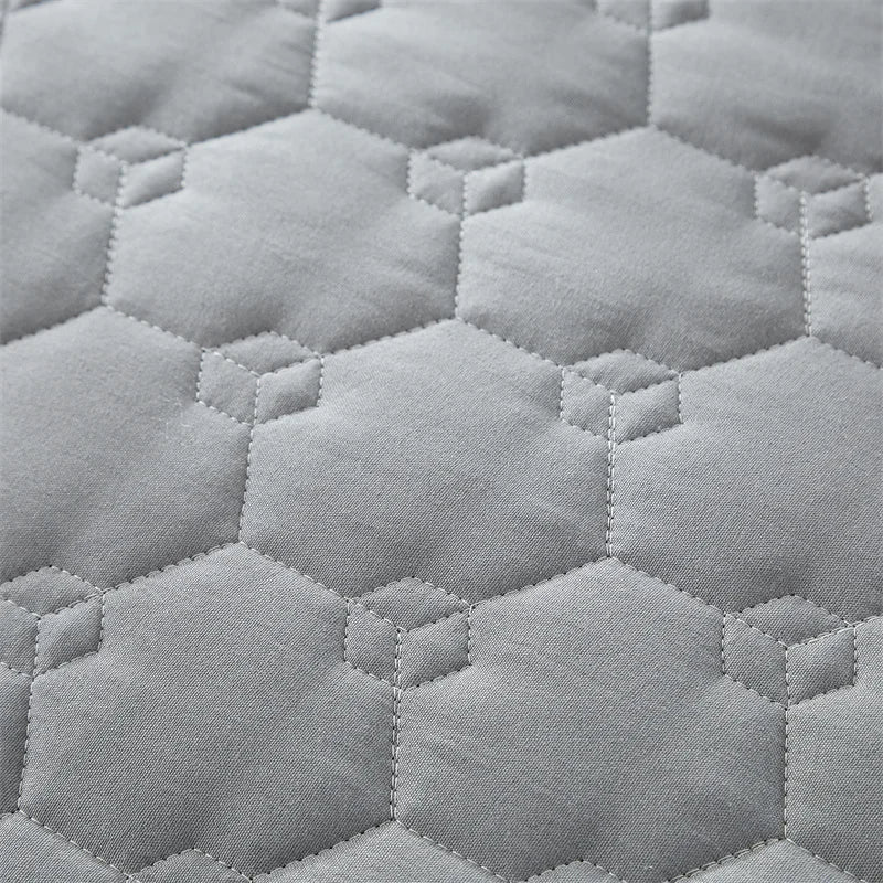 Soft Bedspreads Bed Coverlets for All Seasons Queen Quilt Bedding Set with Pillow Shams, Lightweight Quilts Queen Size Coverlet