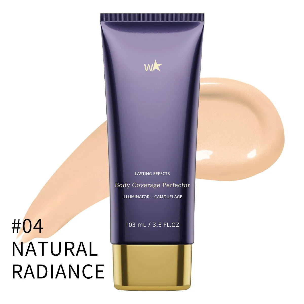 Beauty Body Coverage Perfector–Waterproof Leg & Body Makeup-Concealer For Scars, Spots, Veins, Tattoos and More Blend Cosmetics