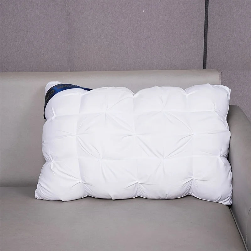 Bedding Bed Pillows for Sleeping Queen Size (White), Cooling Hotel Quality, Gusseted Pillow for Back, Stomach or Side Sleepers