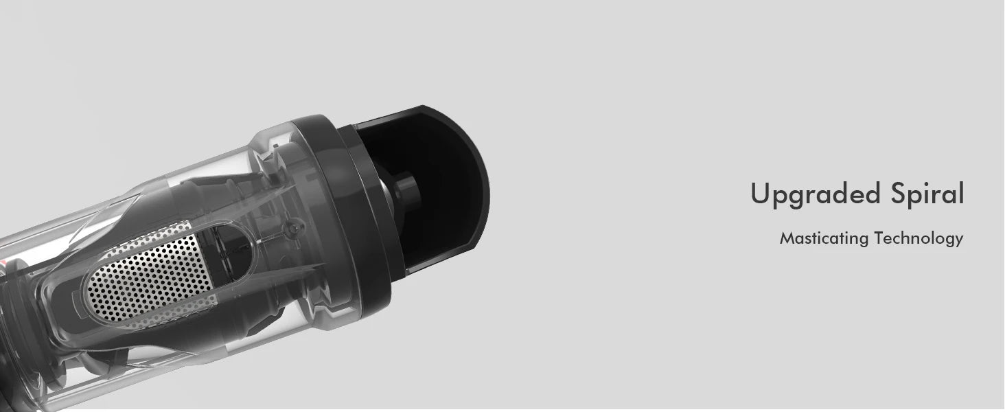 SiFENE Cold Press Juicer - Slow Masticating, High Yield for Fruits & Veggies, Dual-Mouth, Anti-Clog, Easy Clean, BPA-Free, Gray