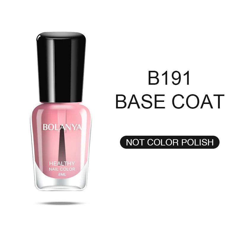 Water Based Vegan Non-toxic Glossy Top Coat for Halal Nail Polish