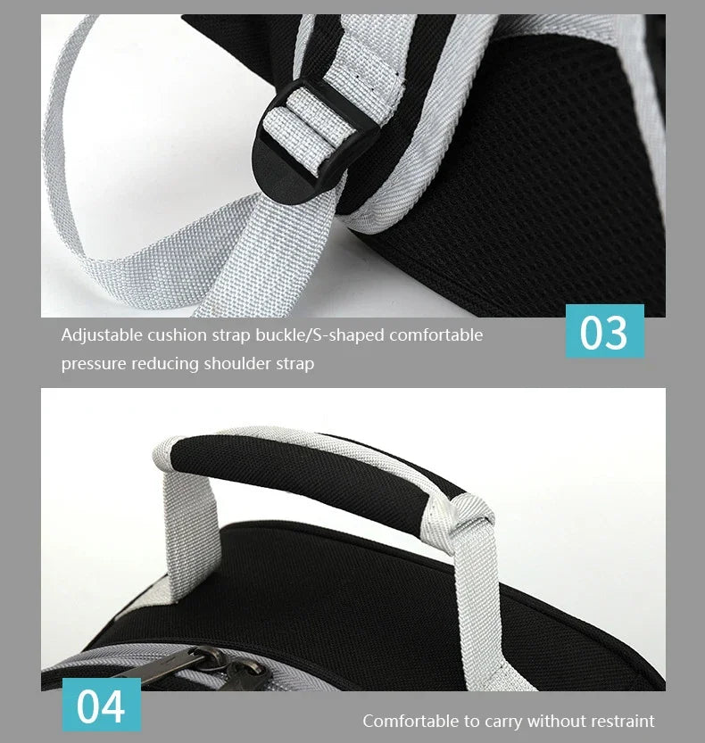Premium Transparent Breathable SpaceCapsule Pet Backpack Lightweight Portable Carrier for Cats Dogs Travel Outdoor Comfortable