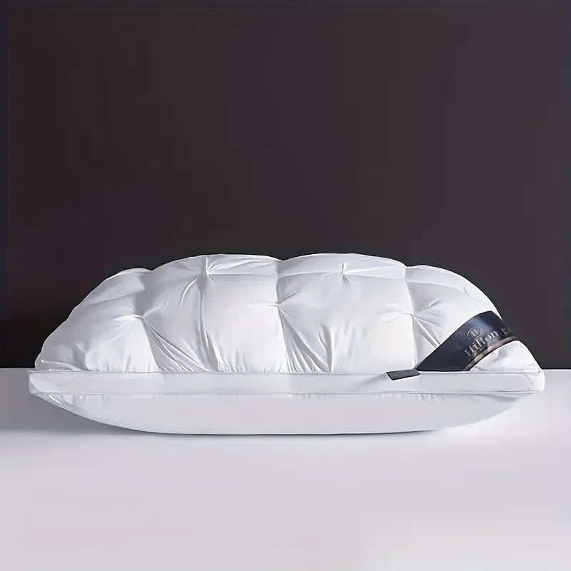 Bedding Bed Pillows for Sleeping Queen Size (White), Cooling Hotel Quality, Gusseted Pillow for Back, Stomach or Side Sleepers