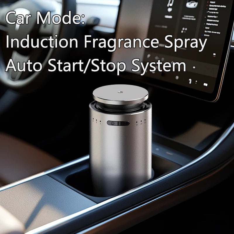 Smart Car Diffuser for Electric Cars Dual Mode Aromatherapy Machine Home Car Air Freshener Instant Deodorizer Enduring Scent
