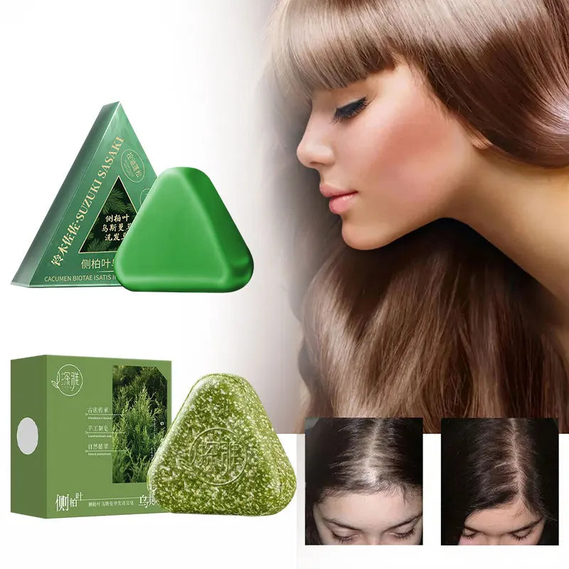 Natural Hair Loss Control Soap Hair Loss Control Oil Control Activates Follicles Handmade Herbal Shampoo Bar For Men Women
