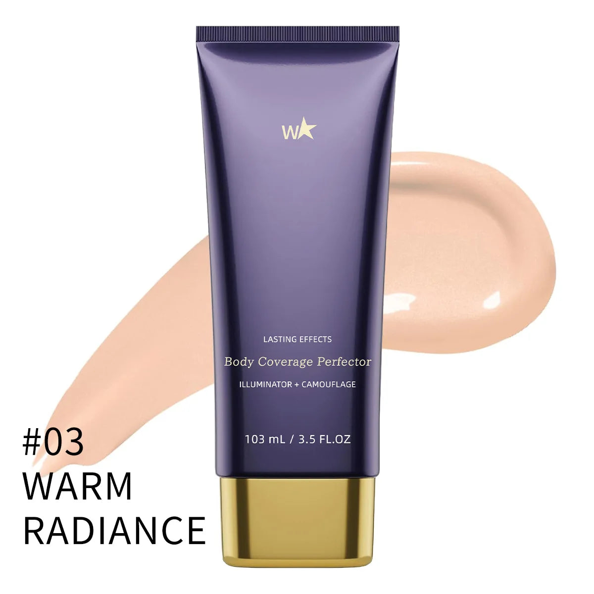 Beauty Body Coverage Perfector–Waterproof Leg & Body Makeup-Concealer For Scars, Spots, Veins, Tattoos and More Blend Cosmetics