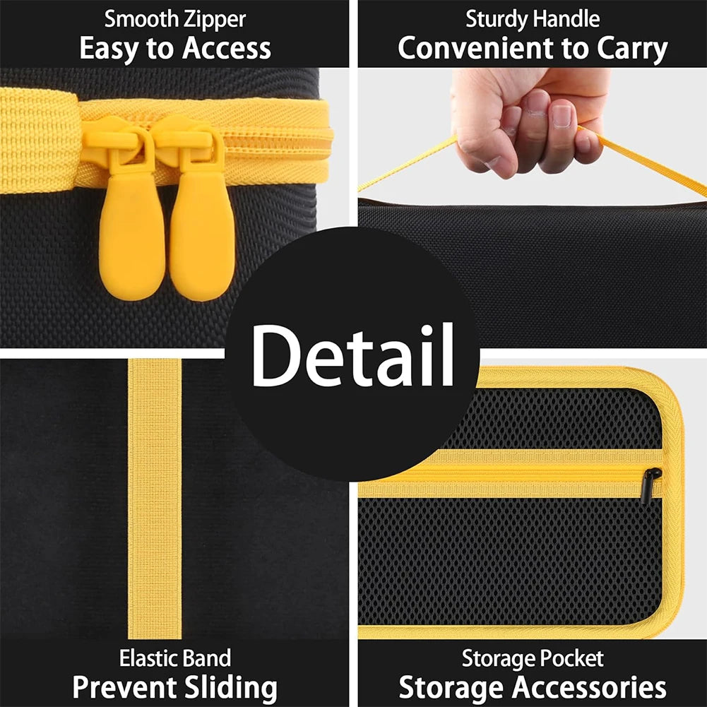 Waterproof Car Cordless Vacuum Cleaner Storage Bag Portable Shockproof Car Vacuum Cleaner Storage Box for Fanttik Slim V8/V10
