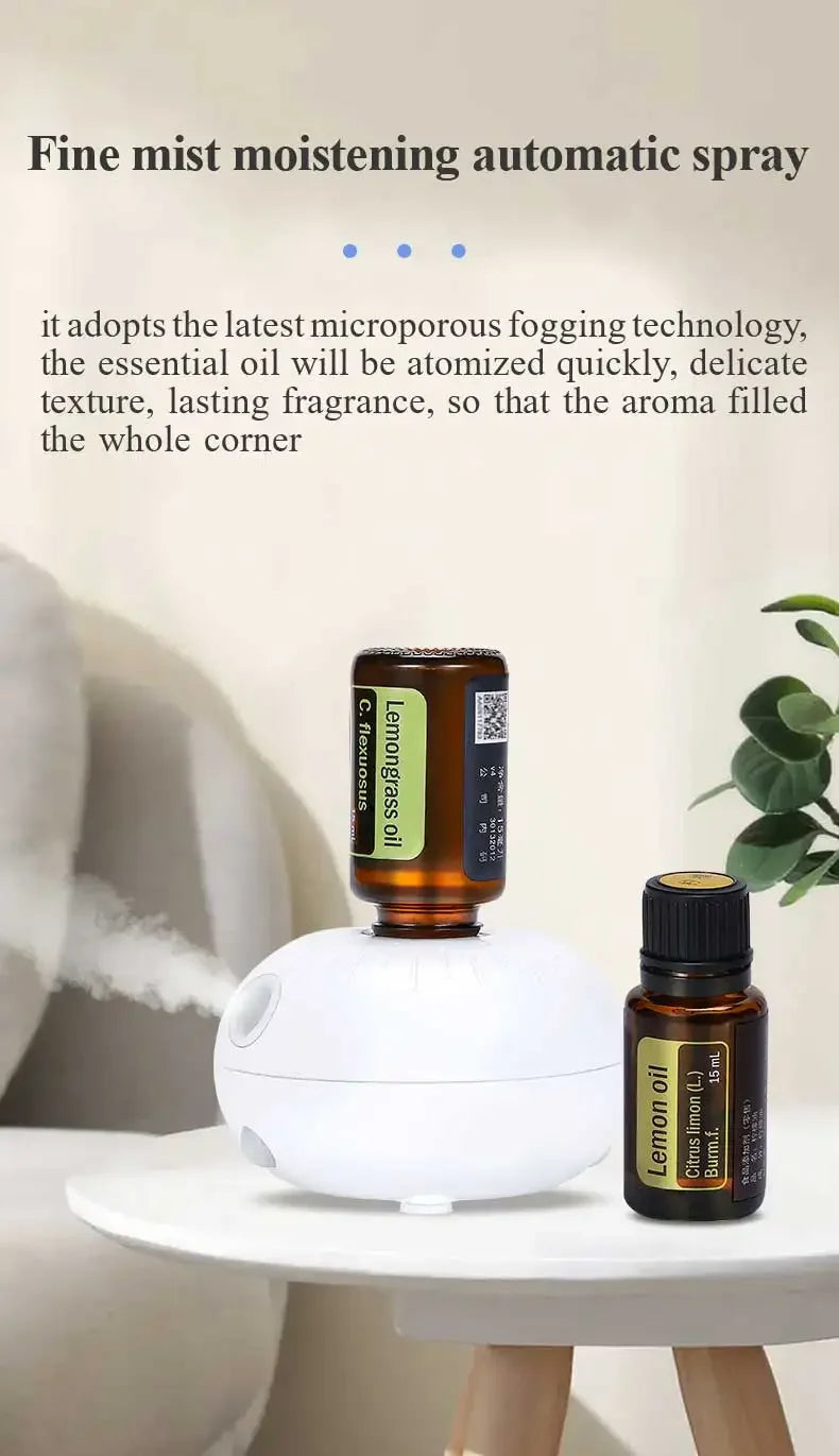 Room Fragrance Diffuser USB Car Air Nebulizer Diffuser Funny Automatic Induction Portable smell distributor For Bedroom Office