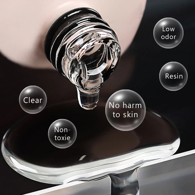 AWStorG 15ML Peel Off Base Coat UV Gel Nail Polish Clear Primer Semi Permanent UV Soft Practice Gel For Protect Care Nails Art