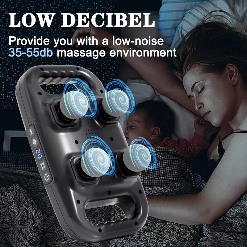 Multi-functional Body massager Electric deep tissue relief muscle soreness body relaxation professional massager