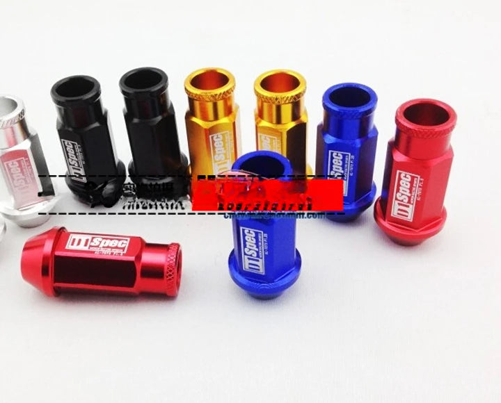 Automobile 7075 wheel hub modification nut Automobile tire wheel hub cover screw D1 screw Lightweight nut
