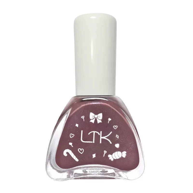 Pink Color Quick Air Dry Nail Polish LTK24