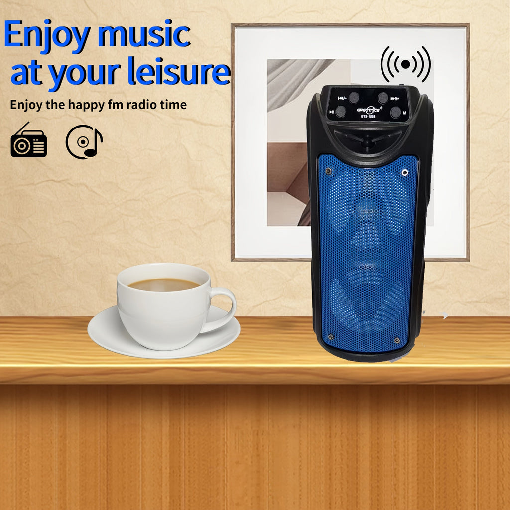 NNETM Portable Outdoor Wireless Speaker with LED Lights