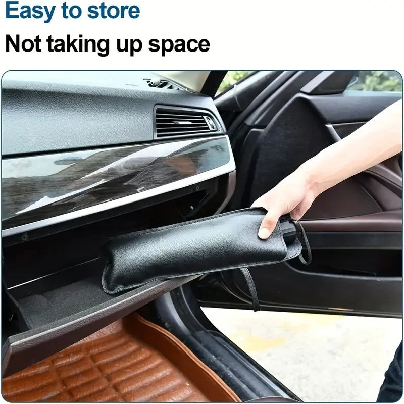 Automobile Windshield Sunshade-Foldable Automobile Umbrella Sunshade, Anti-Ultraviolet Car Front Window (Heat Protection) Windsh