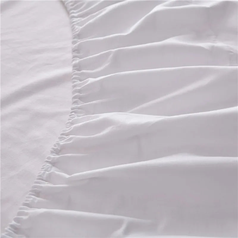 Hotel Round Bedding Fitted Bed sheet with Elastic band romantic Themed Hotel Round Mattress Cover Diameter 200cm-220cm