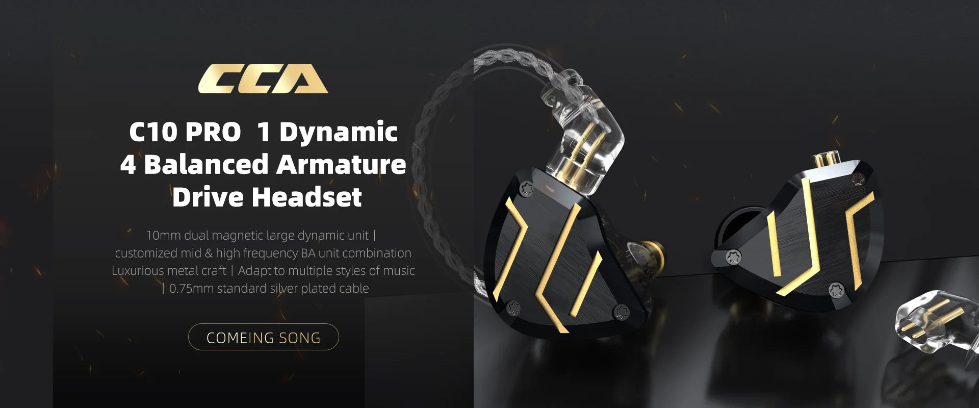 KZ ZSN Pro X 1DD 1BA Metal HIFI In Ear Earphone Bass Earbuds Hybrid Driver Sport Headset Very Low Voice For ZSX ZAX ASX EDX Z1