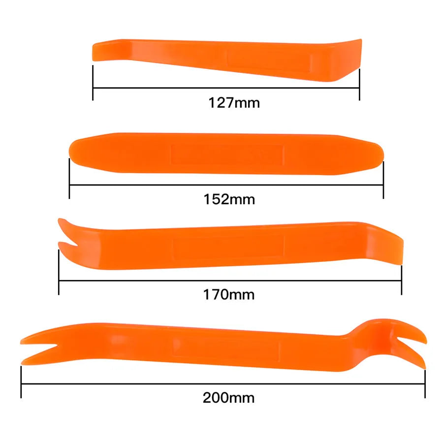 OBDIICAT A+Quality Disassembly Tools Car DVD Player Stereo Refit  Interior Plastic Trim Panel Dashboard Installation Removal Pry