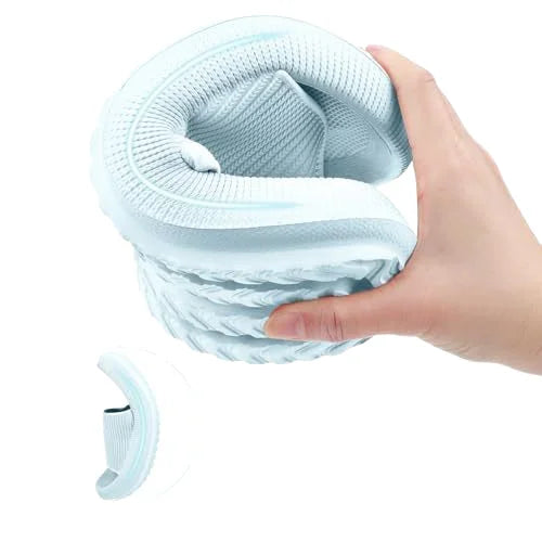 Bosirui Home Customizable Platform Foam Sliders Men's Women's Comfort Sandals with Pillow Slides for Shower Sports Bathroom