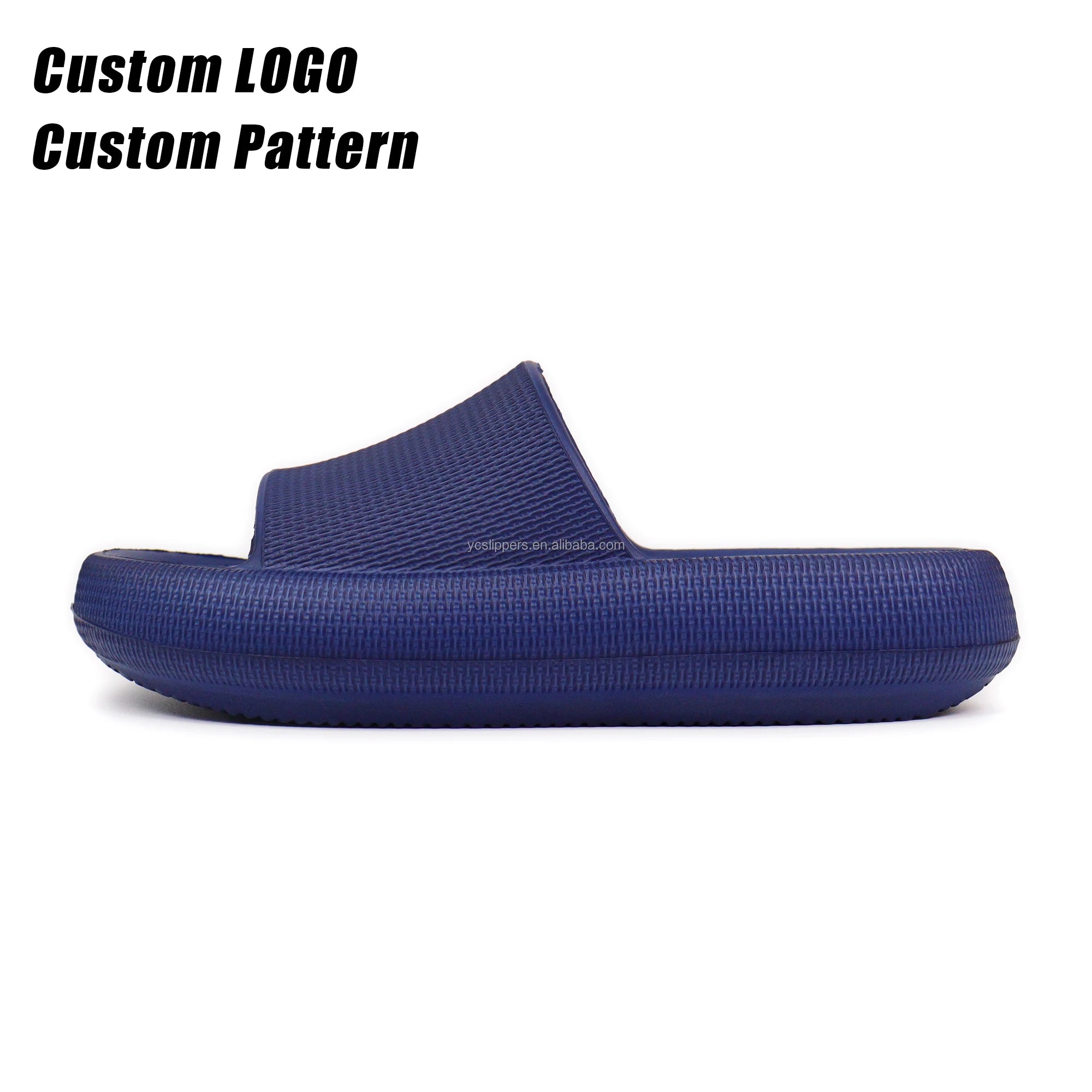 BreezeStep Men's Fashion Sport EVA Slide Cloud Slippers Thick Pillow Summer Outdoor Shoes with Anti-Slip Feature for Spring