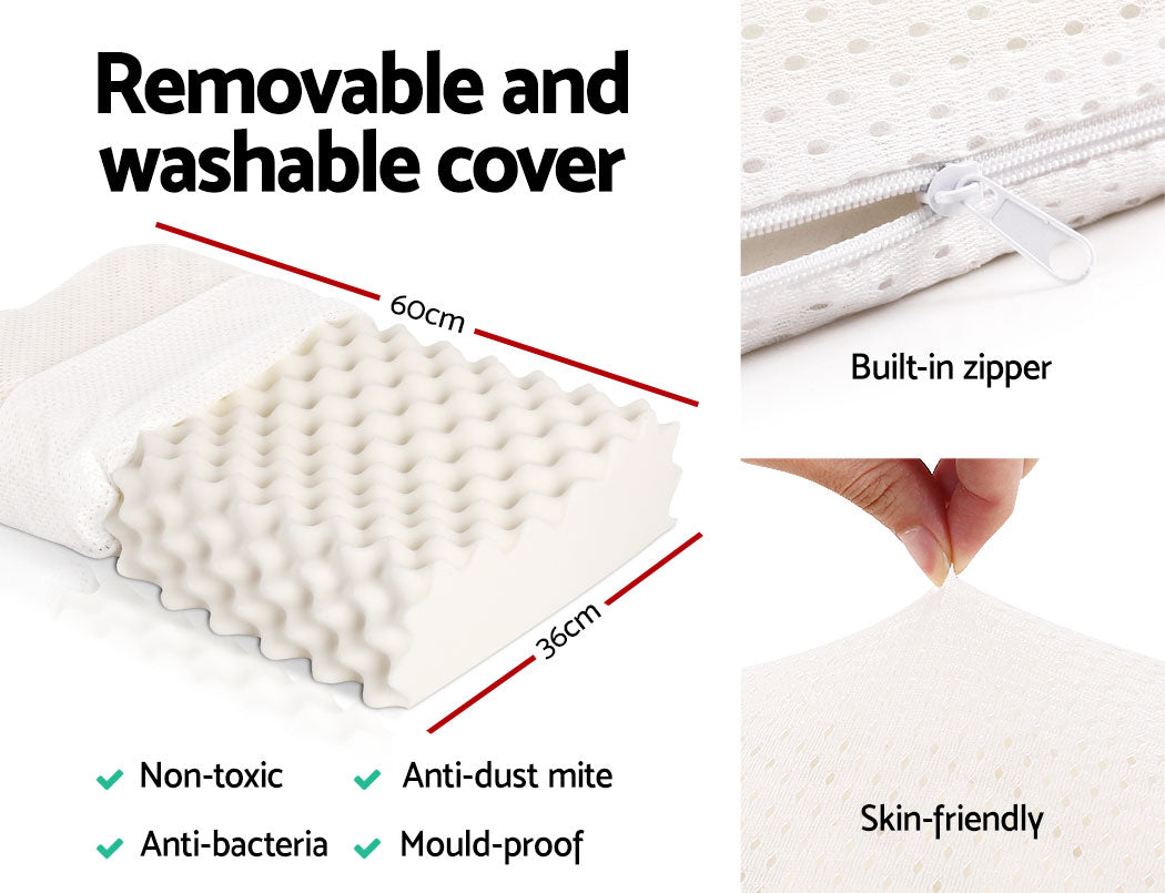 NNEDSZ Bedding Natural Latex Pillow