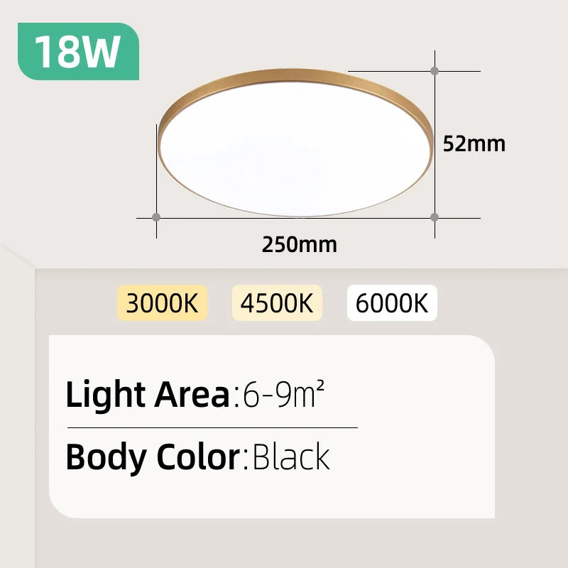 Modern LED Ceiling Lamp Chandelier LED Panel Lamp Bedroom Ceiling Light Kitchen Led Lighting for Living Room Home Decor Luminair