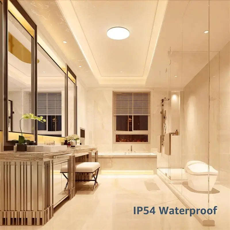 Bathroom Light Waterproof Led Ceiling Lights 18W 30W 40W Round Led Ceiling Lamp For Kitchen Living Room Balcony Toilet 110V 220V