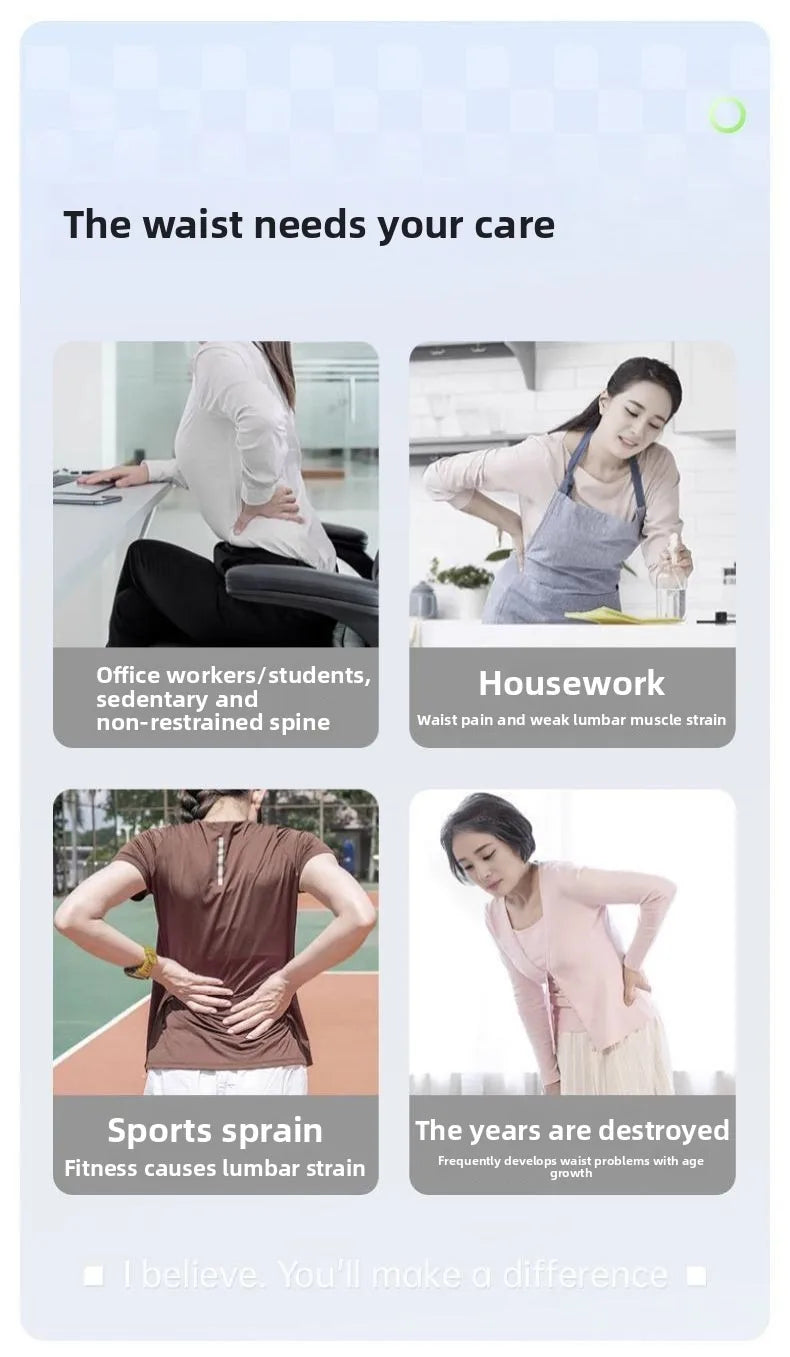 Back Massager Stretch Lumbar Support Relaxation Spine Pain Relief Vertebral Relaxer Stretches The Lower Traction Corrects Waist