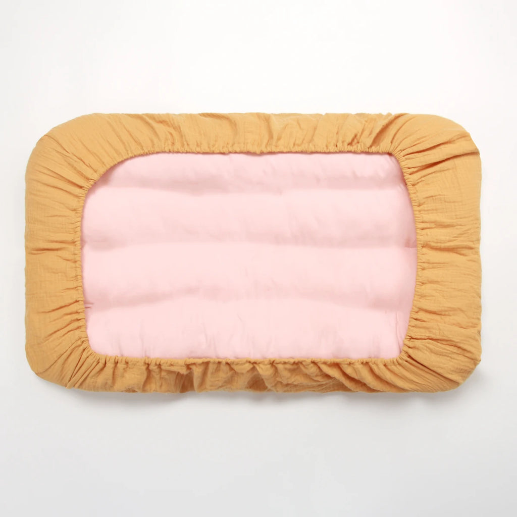 Baby Bed Sheet Baby Bedding Solid Color Baby Fitted Sheets Cotton Crib Mattress Children's Bed Cover For Newborn Baby Bed Sheet