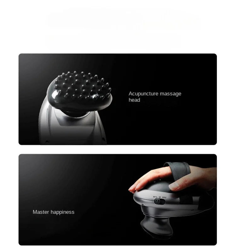 Percussion Action Variable Speed Split Type Massager Heat Adjustable Intensity Rechargeable Multi-functional Full Body Massager