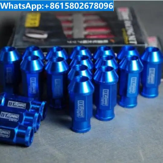 Automobile 7075 wheel hub modification nut Automobile tire wheel hub cover screw D1 screw Lightweight nut