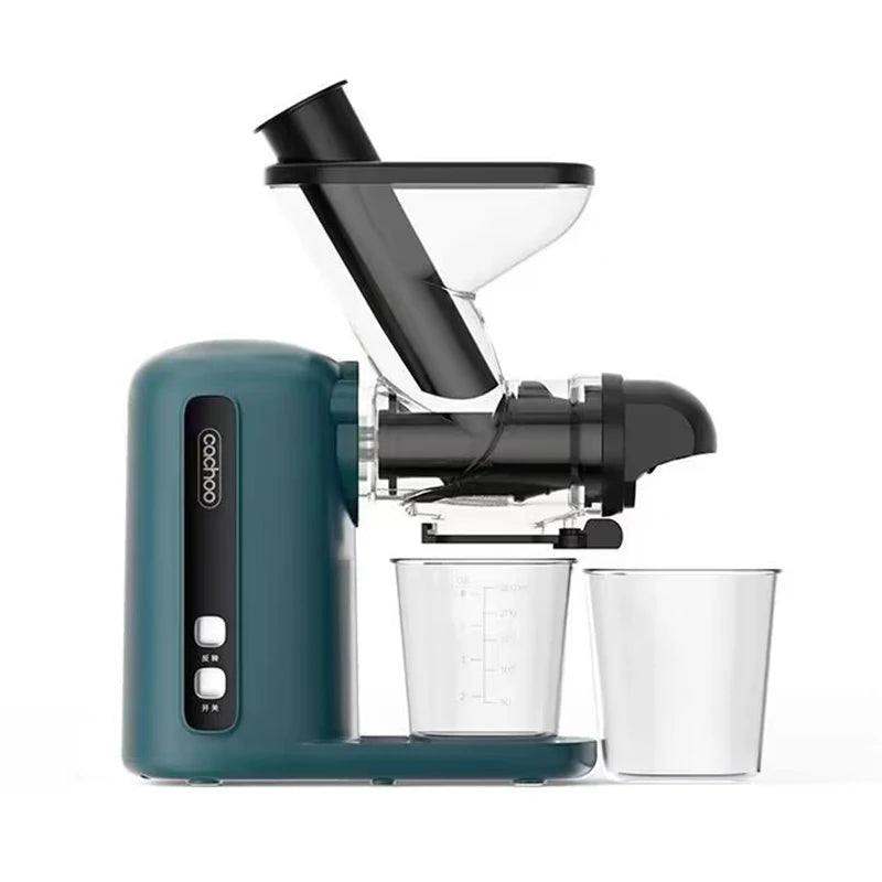 Slow Electric Juicer Multifunction Fruit Vegetable Screw Cold Press Extractor Automatic Squeezer Citrus Juicer Portable Blender