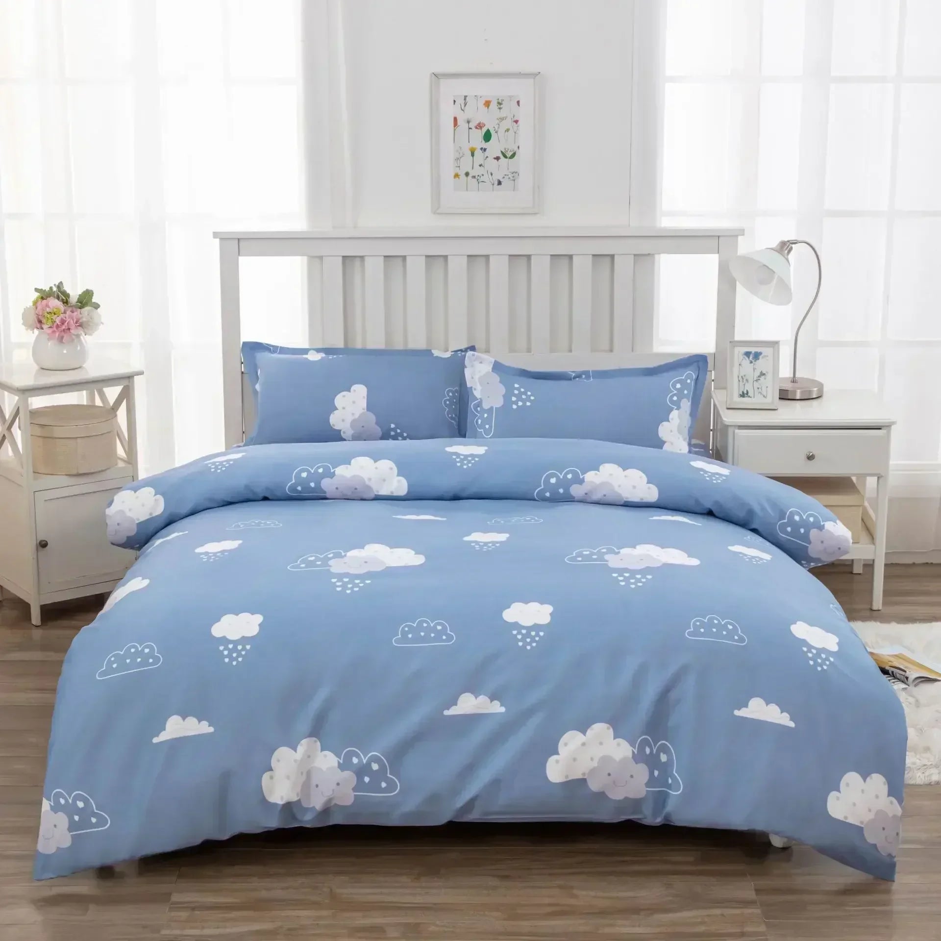 1pcs Geometric Pattern Bedding Fashion Printed Quilt Cover Multi Size Bed Sheets Soft Breathable Duvet Covers 이불커버