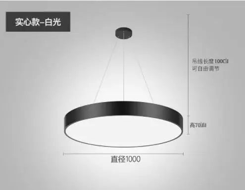 Led Lamps Office Chandelier Creative Hexagonal Round Simple Y-shaped splicing Special-Shaped Chandelier Gym Office Light