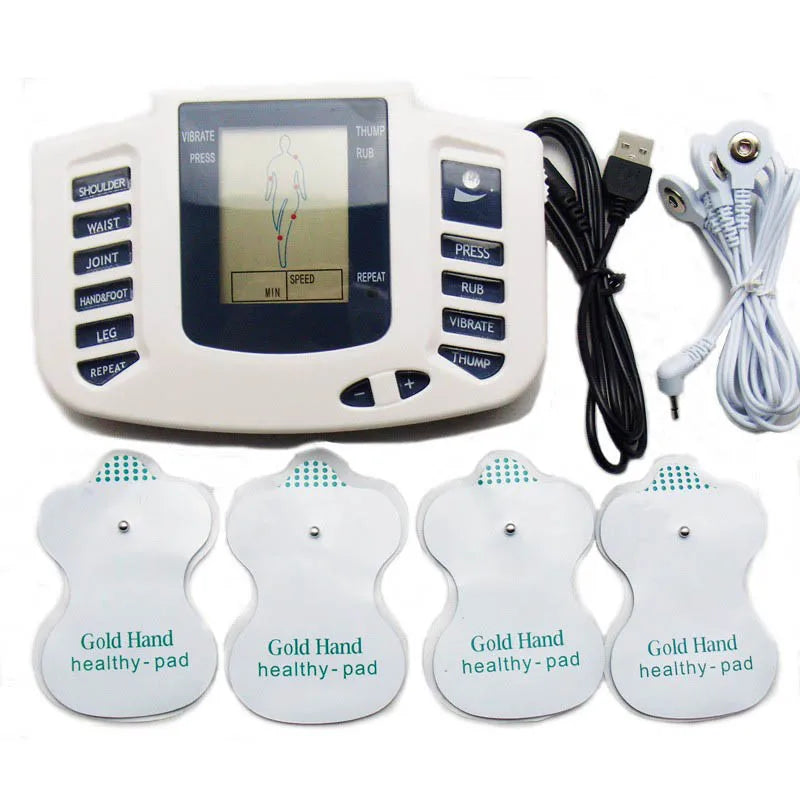 Relaxing Body Muscle Massager Tens Relief Pain Therapy  Acupuncture Neck Back Foot Health Electric Slimming Massage Machine