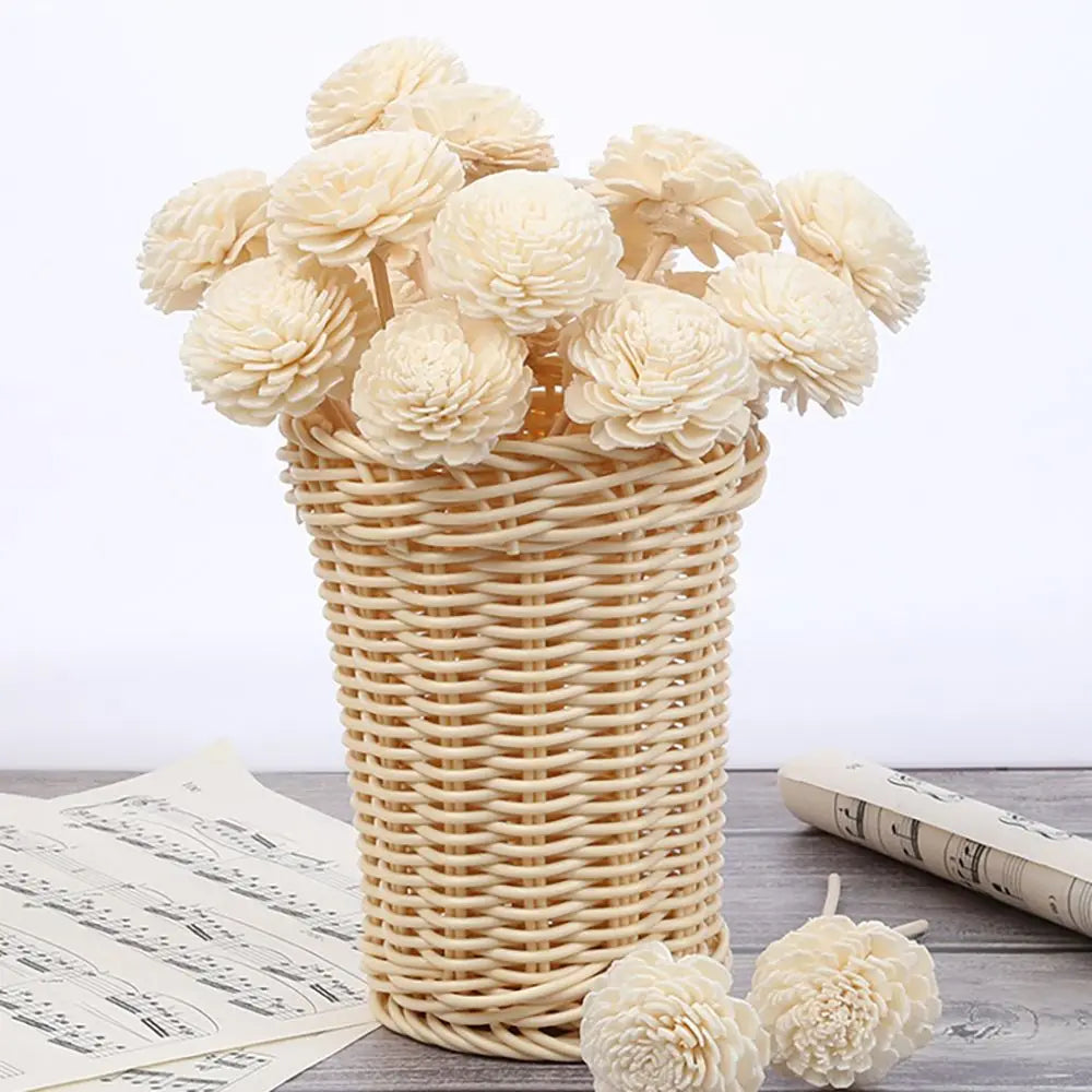 Diffuser Aroma Oil Diffuser  Aroma Oil Aromatherapy Flower Artificial Flower Aromatherapy Rattan  Diffuser