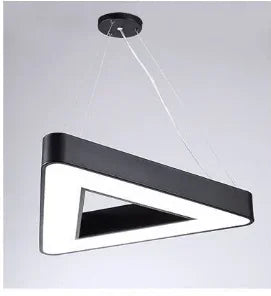 Led Lamps Office Chandelier Creative Hexagonal Round Simple Y-shaped splicing Special-Shaped Chandelier Gym Office Light