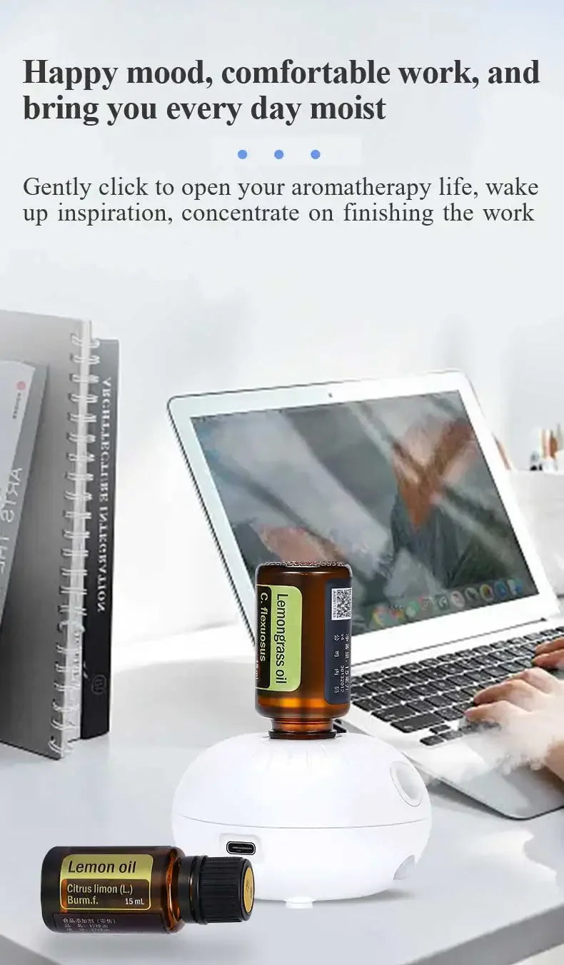 Room Fragrance Diffuser USB Car Air Nebulizer Diffuser Funny Automatic Induction Portable smell distributor For Bedroom Office