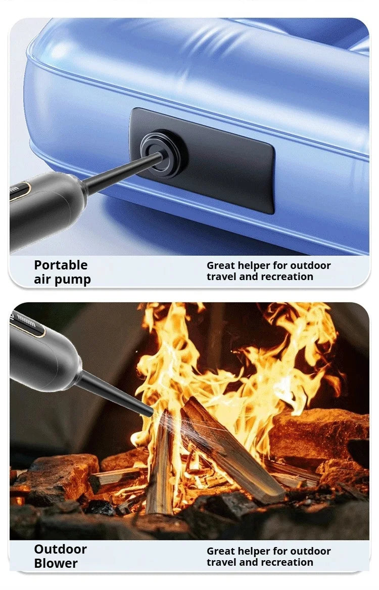 Uurmi Car Vacuum Cleaner 3 In1 Wireless Automobile Vacuum Cleaner Handheld Mini Dust Catcher