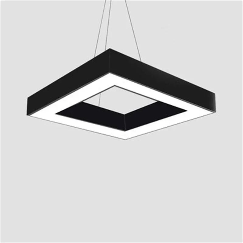 Simple Led Office Chandelier Creative Hexagonal Round Y-shaped splicing Special-Shaped Chandelier Gym Office Light