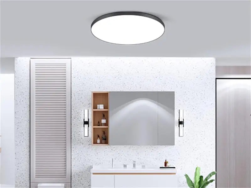 Bathroom Light Waterproof Led Ceiling Lights 18W 30W 40W Round Led Ceiling Lamp For Kitchen Living Room Balcony Toilet 110V 220V