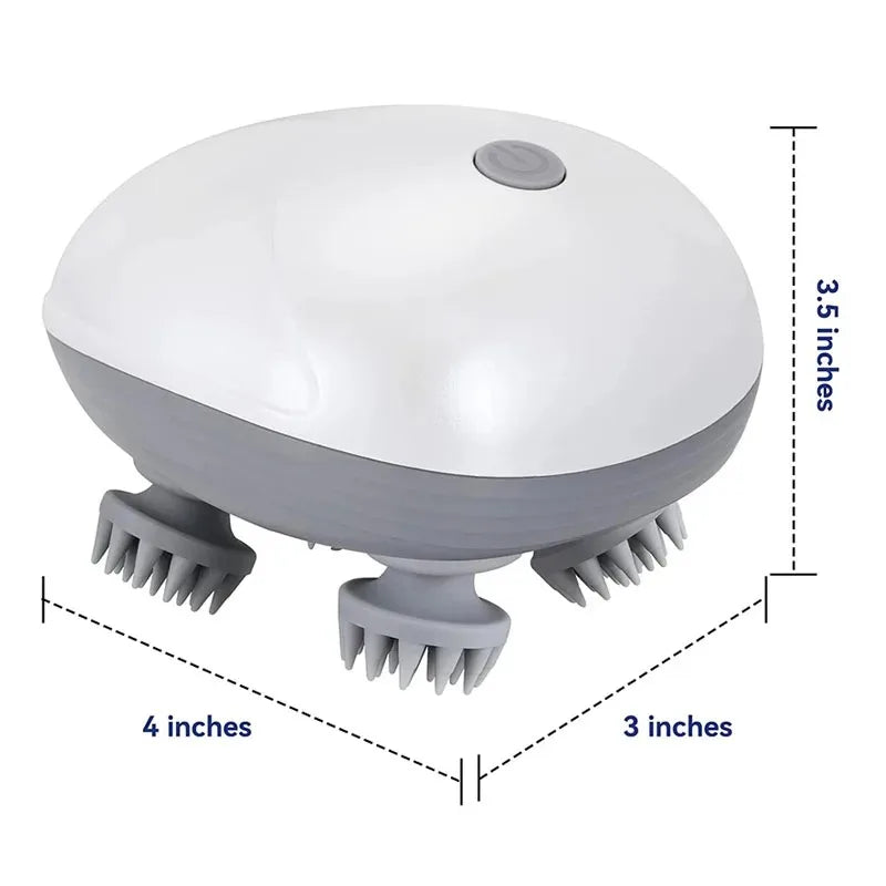 Electric Scalp Head Massager Cat Massager Therapy Antistress Relax Body Massage Remove Muscle Tension Tiredness Massageador Tool