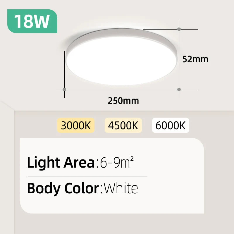 Modern LED Ceiling Lamp Chandelier LED Panel Lamp Bedroom Ceiling Light Kitchen Led Lighting for Living Room Home Decor Luminair
