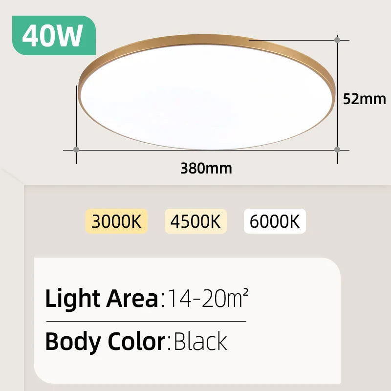 Modern LED Ceiling Lamp Chandelier LED Panel Lamp Bedroom Ceiling Light Kitchen Led Lighting for Living Room Home Decor Luminair