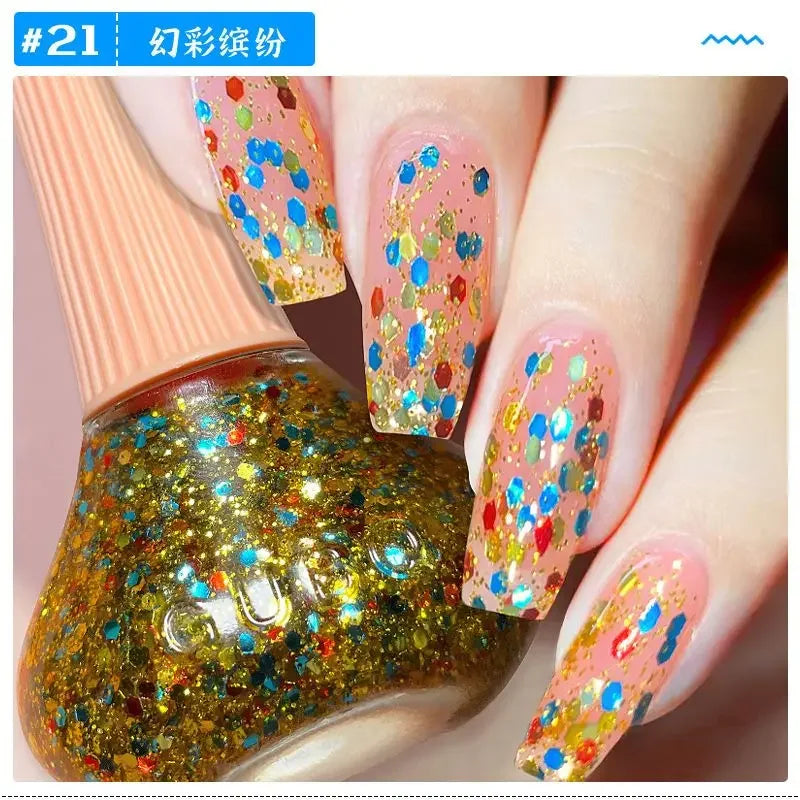 Quick Dry Varnish Color Nail Polish YP45