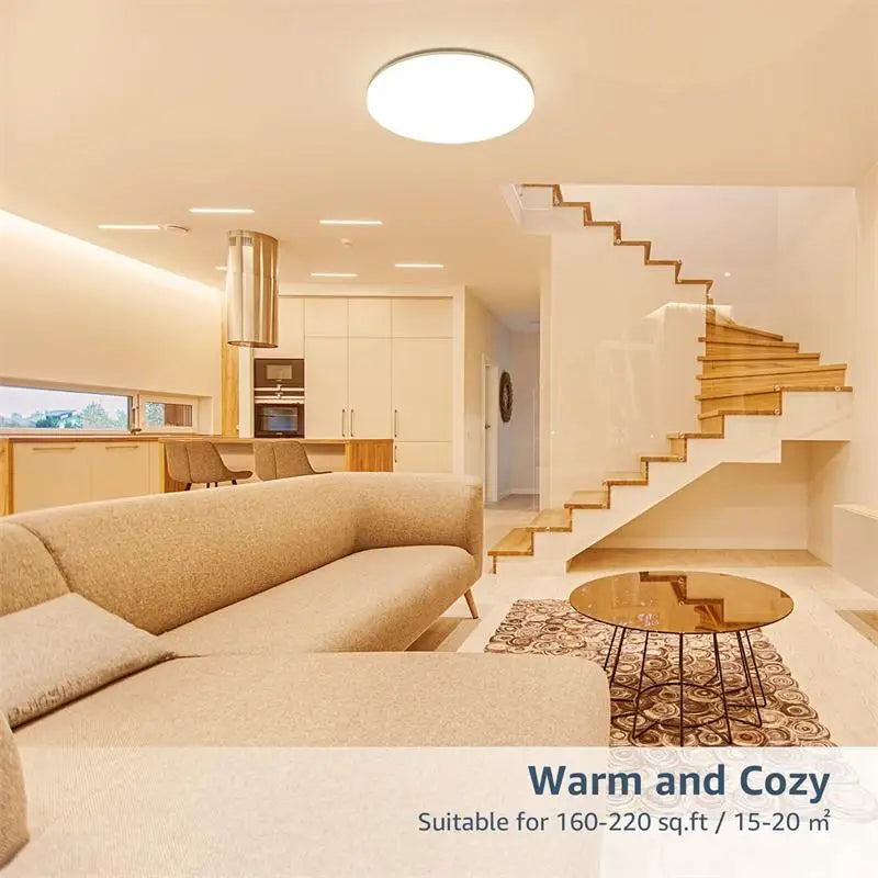 Bathroom Light Waterproof Led Ceiling Lights 18W 30W 40W Round Led Ceiling Lamp For Kitchen Living Room Balcony Toilet 110V 220V