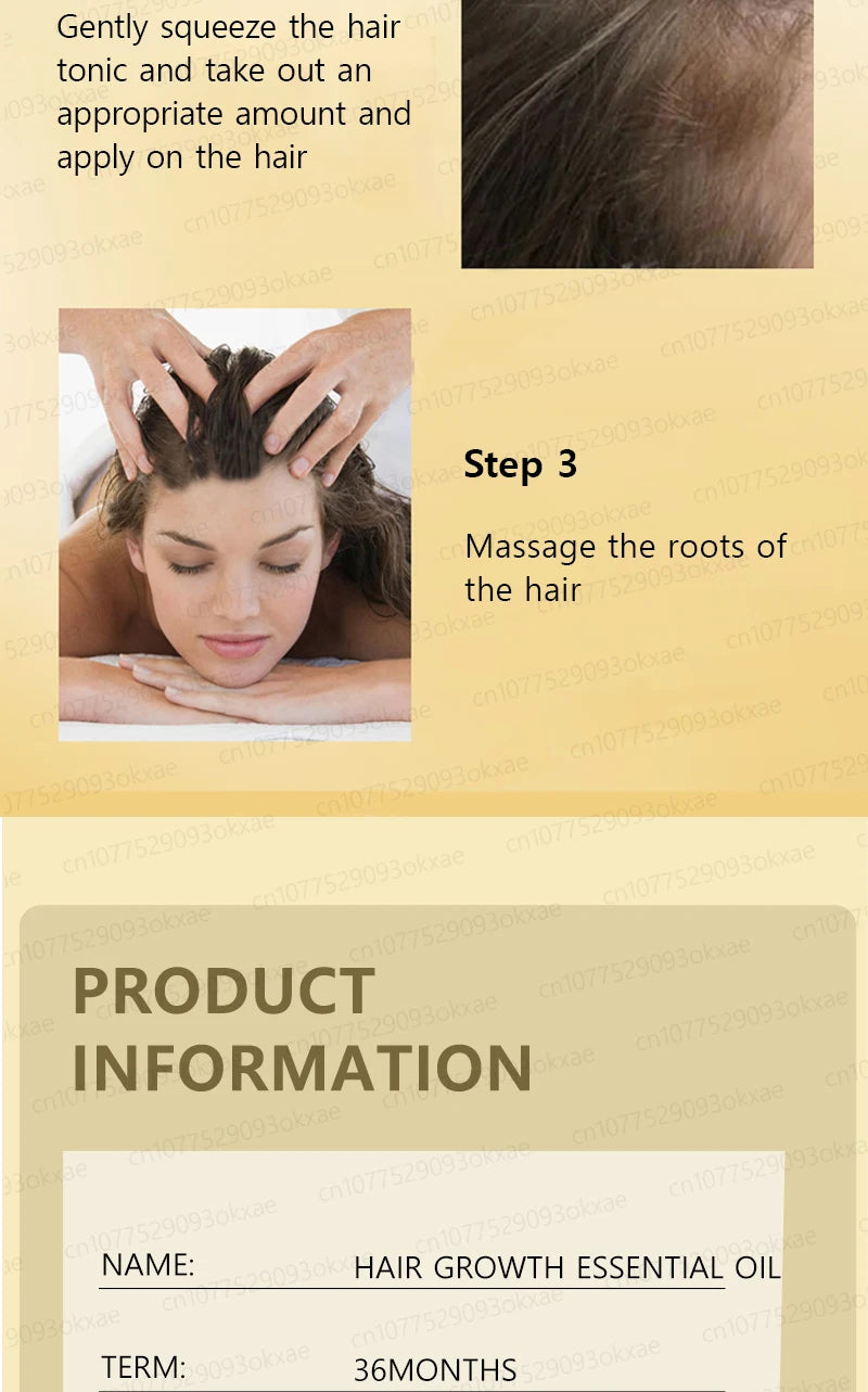 No longer worry about baldness, you will grow thick hair by using this product