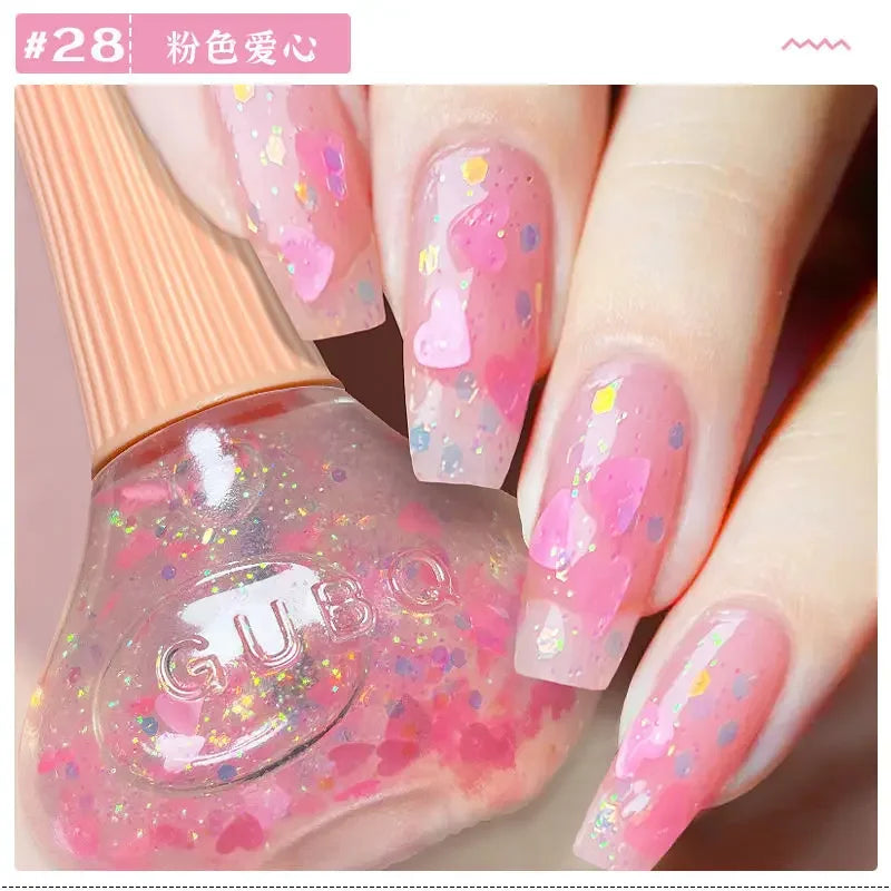 Quick Dry Varnish Color Nail Polish YP45